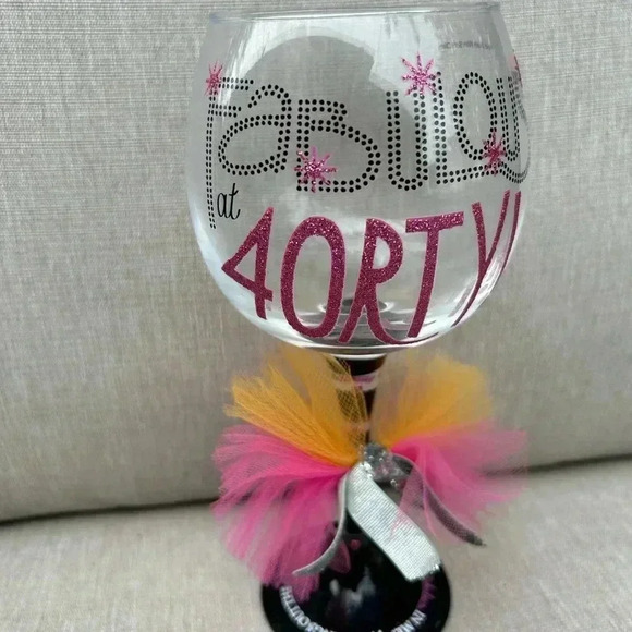 New Fabulous at 40‎ Wine cup - Picture 1 of 8